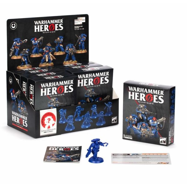 Warhammer Heroes Heroes - Series 4 - Space Marine Kill Team - Blind Box Display