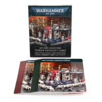 Warhammer 40K - Battlezone: Manufactorum – Terrain Datasheet Cards