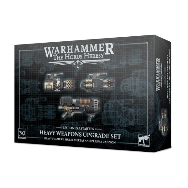 Warhammer - The Horus Heresy - Heavy Weapons Upgrade Set - Heavy Flamers, Multi-meltas, and Plasma Cannons