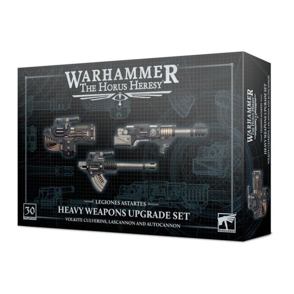 Warhammer - The Horus Heresy - Heavy Weapons Upgrade Set - Volkite Culverins, Lascannons, and Autocannons