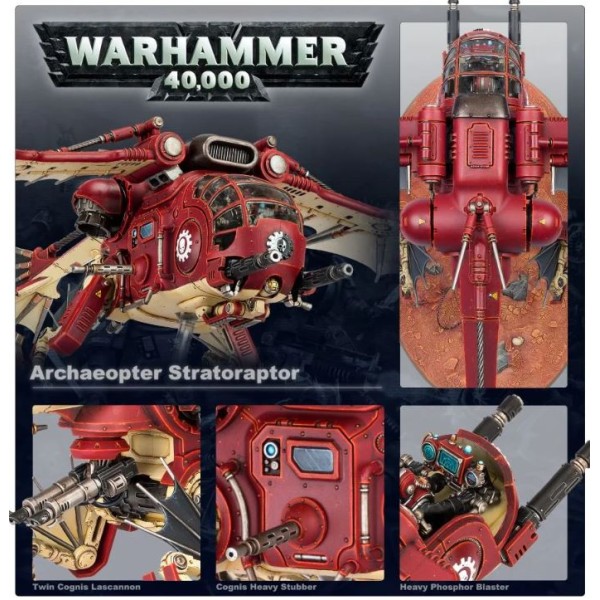 Warhammer 40K - Adeptus Mechanicus - Archaeopter