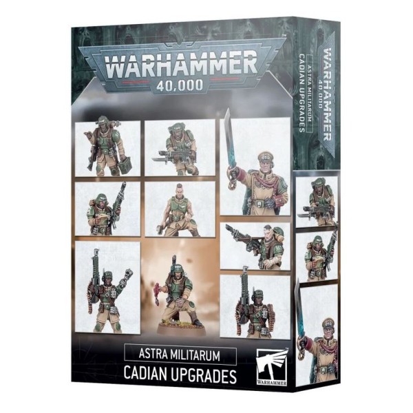 Warhammer 40K - Astra Militarum - Cadian Upgrades