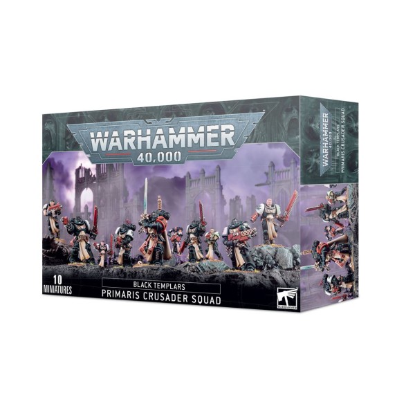 Warhammer 40k - Black Templars - Primaris Crusader Squad