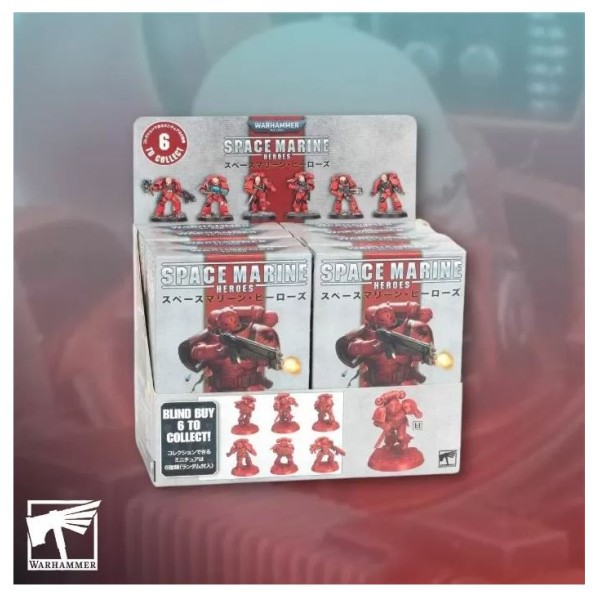 Space Marine Heroes - Series 4 - Blood Angels - Collection Two  - Blind Box Display