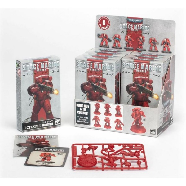 Space Marine Heroes - Series 4 - Blood Angels - Collection Two  - Blind Box Display