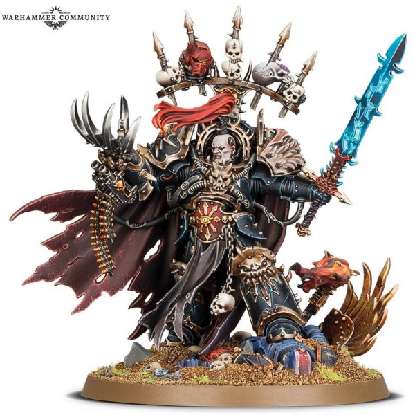 Warhammer 40k - Chaos Marines - Abaddon the Despoiler