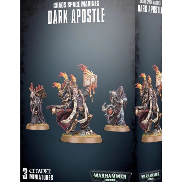 Warhammer 40k - Chaos Marines - Dark Apostle