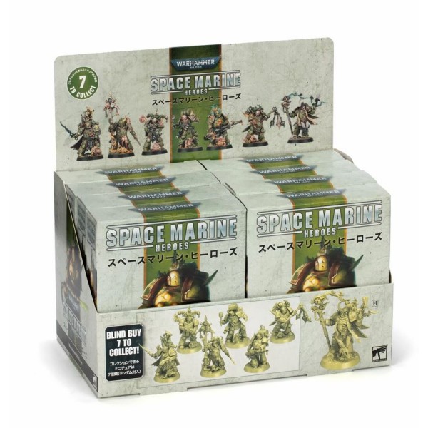 Space Marine Heroes - Series 3 - Death Guard - Blind Box Display