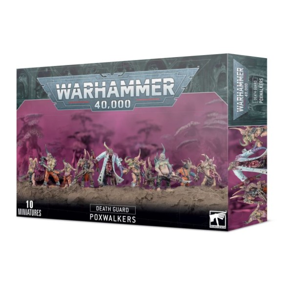 Warhammer 40K - Death Guard - Poxwalkers (2021)