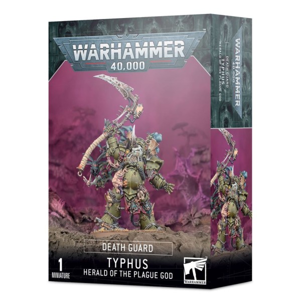 Warhammer 40K - Death Guard - Typhus, Herald of the Plague God