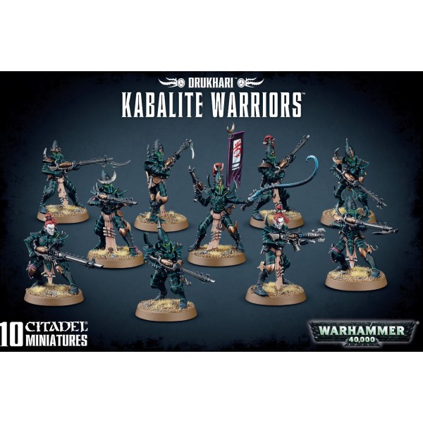 Warhammer 40K - Drukhari - Kabalite Warriors