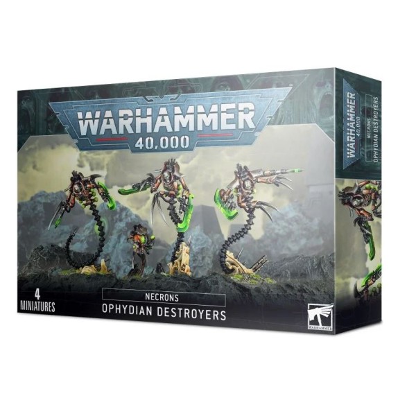 Warhammer 40k - Necrons - Ophydian Destroyers