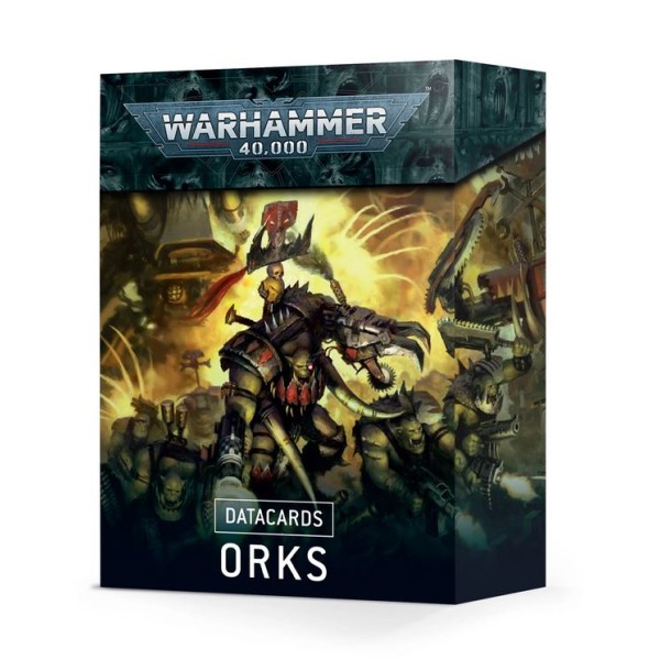 Warhammer 40k - Datacards - Orks