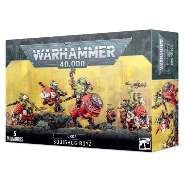 Warhammer 40k - Orks - Squighog Boyz