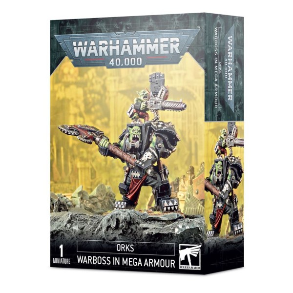 Warhammer 40k - Orks - Warboss in Mega Armour