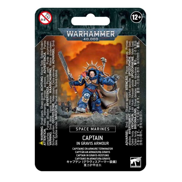 Warhammer 40k - Space Marines - Primaris Captain in Gravis Armour