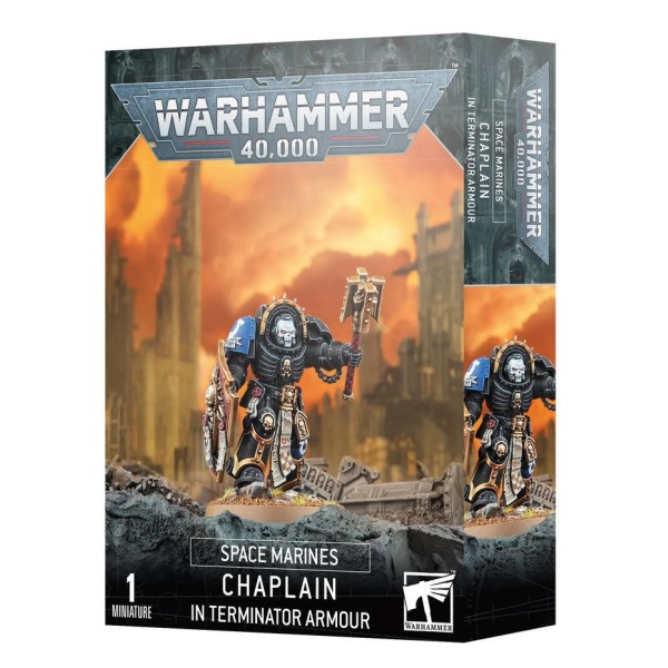 Warhammer 40k - Space Marines - Chaplain in Terminator Armour (2023)