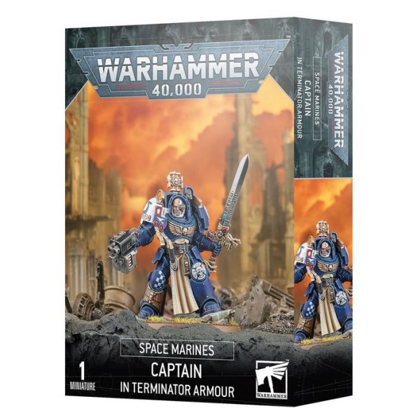 Warhammer 40k - Space Marines - Captain in Terminator Armour