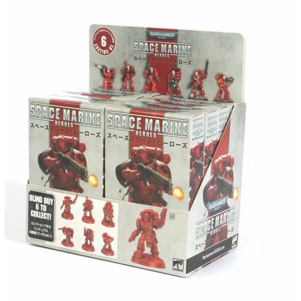 Space Marine Heroes - Series 4 - Blood Angels - Blind Box Display