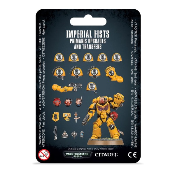 Warhammer 40k - Space marines - Imperial Fists - Primaris Upgrades and Transfers