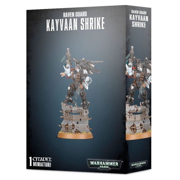Warhammer 40k - Space Marine - Raven Guard - Kayvaan Shrike