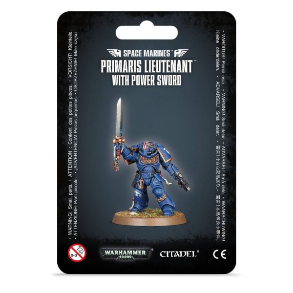 Warhammer 40k - Space marines - Primaris Lieutenant with Power Sword