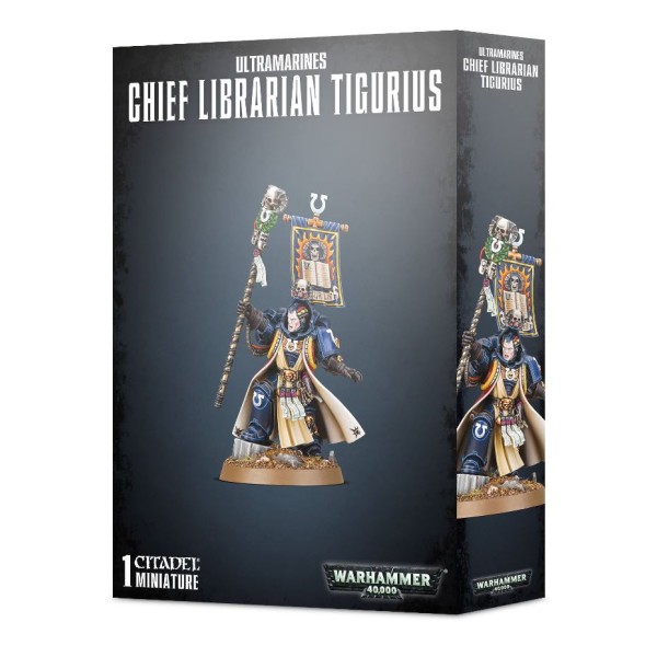 Warhammer 40k - Space Marine - Tigurius Ultramarines Chief Librarian