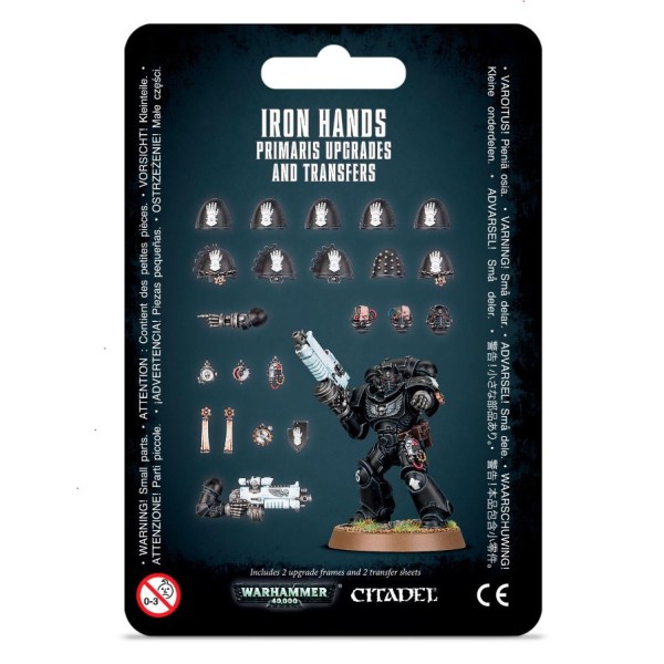 Warhammer 40k - Space marines - Iron Hands - Primaris Upgrades and Transfers