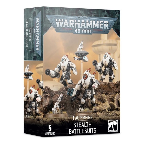 Warhammer 40k - Tau Empire - XV25 Stealth Battlesuits