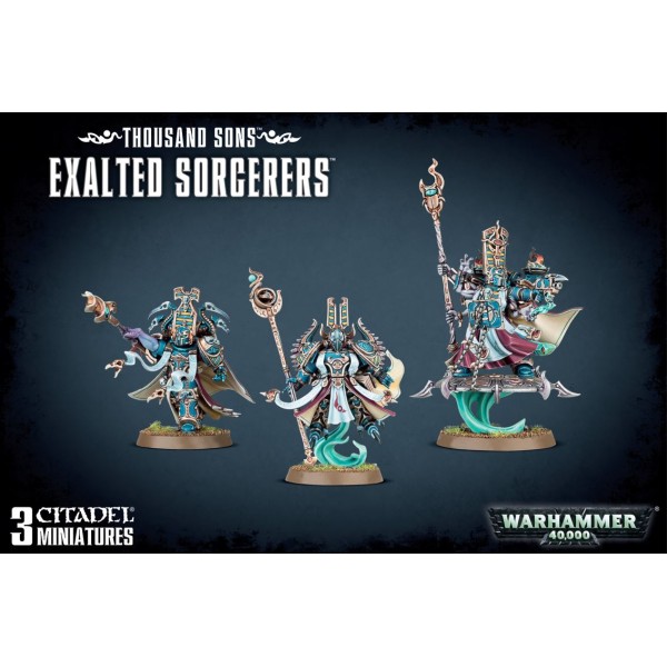 Warhammer 40K - Thousand Sons - Exalted Sorcerers