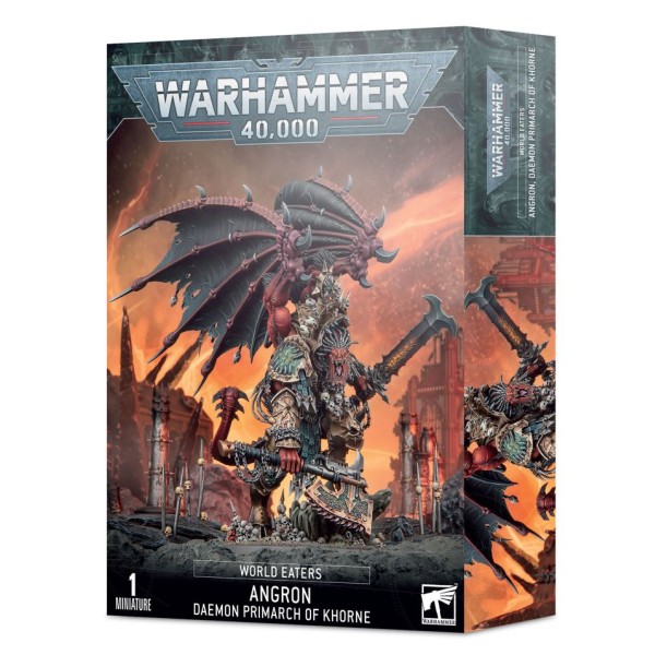 Warhammer 40k - World Eaters - Angron, Daemon Primarch of Khorne