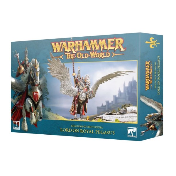 Warhammer - The Old World - Kingdom of Bretonnia - LORD ON ROYAL PEGASUS