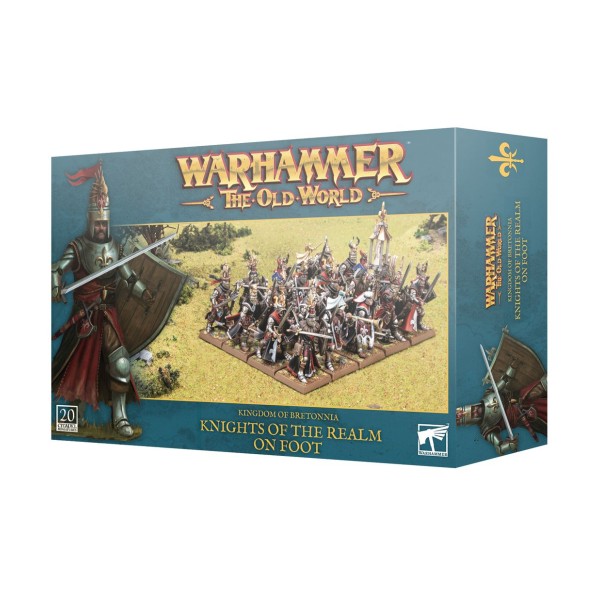 Warhammer - The Old World - Kingdom of Bretonnia - Knights of the Realm on Foot
