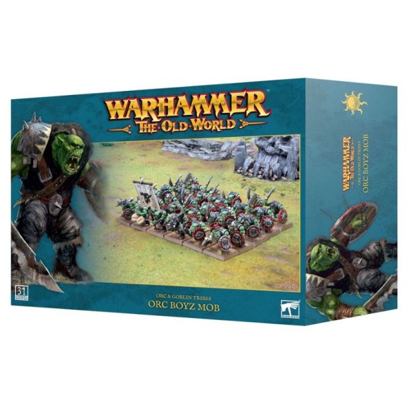 Warhammer - The Old World - Orc and Goblin Tribes - ORC BOYZ MOB