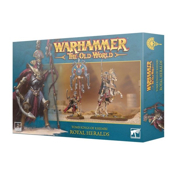 Warhammer - The Old World - Tomb Kings of Khemri - Royal Heralds