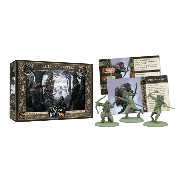 Clearance - A Song of Ice and Fire - Tabletop Miniatures Game - Free Folk Trappers