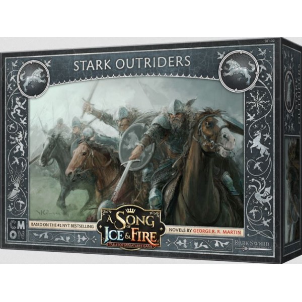 A Song of Ice and Fire - Tabletop Miniatures Game - Stark Outriders