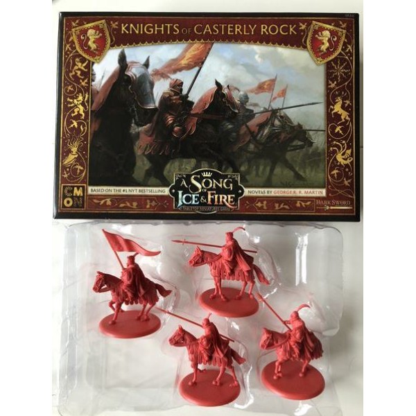 A Song of Ice and Fire - Tabletop Miniatures Game - Lannister Knights of Casterly Rock