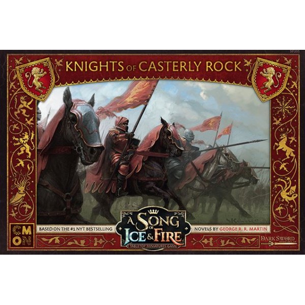 A Song of Ice and Fire - Tabletop Miniatures Game - Lannister Knights of Casterly Rock