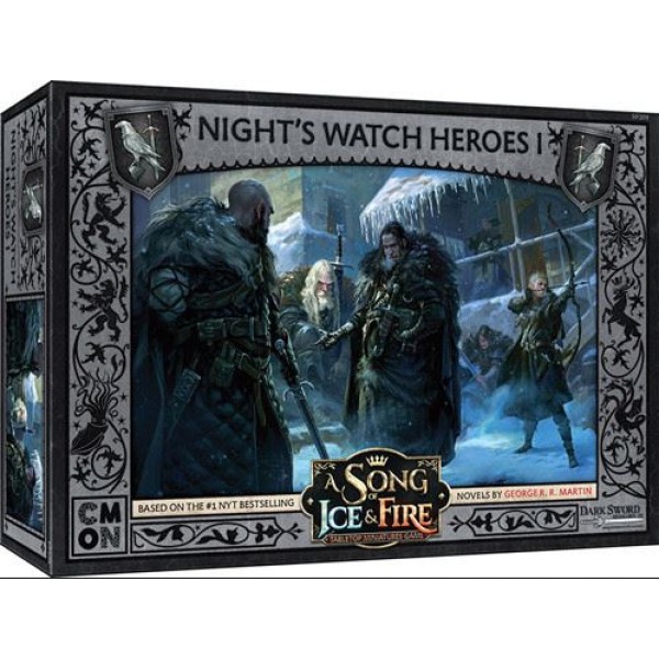 A Song of Ice and Fire - Tabletop Miniatures Game - Night's Watch Heroes #1