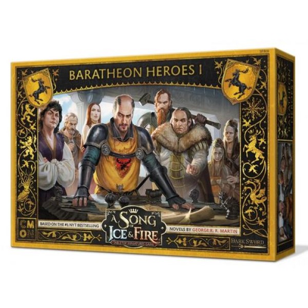 A Song of Ice and Fire - Tabletop Miniatures Game - Baratheon Heroes I