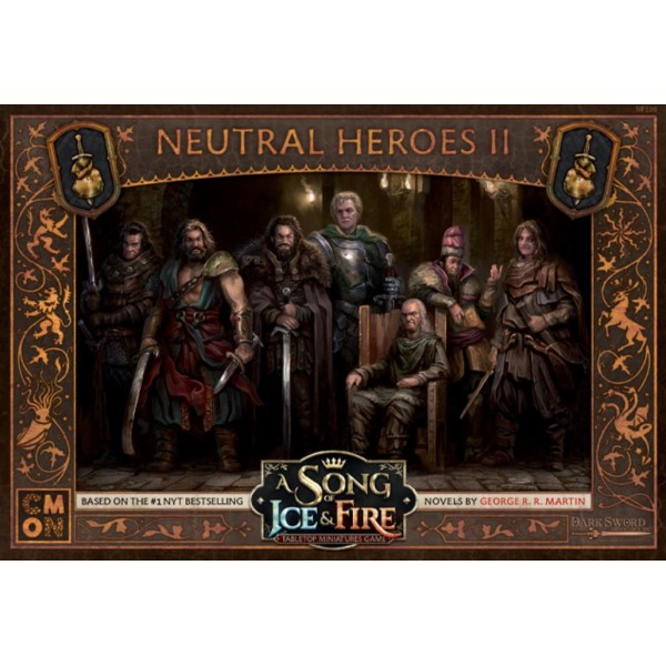 A Song of Ice and Fire - Tabletop Miniatures Game - Neutral Heroes II