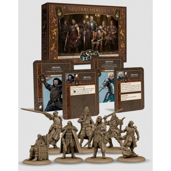 A Song of Ice and Fire - Tabletop Miniatures Game - Neutral Heroes II