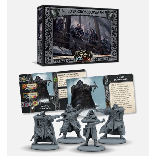 A Song of Ice and Fire - Tabletop Miniatures Game - Night's Watch - Builder Crossbowmen