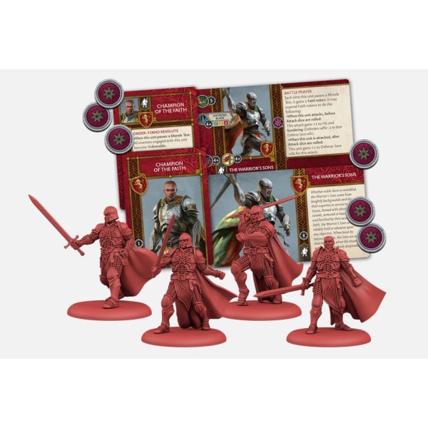 A Song of Ice and Fire - Tabletop Miniatures Game - Lannister The Warrior’s Sons