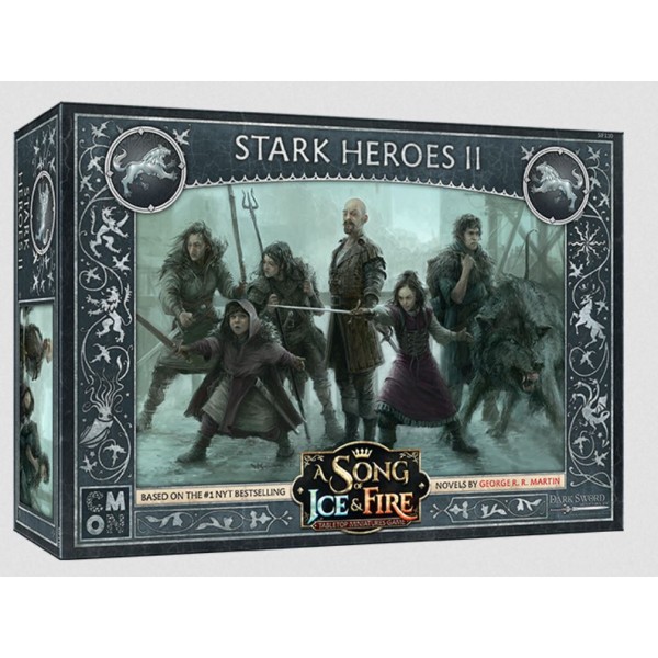A Song of Ice and Fire - Tabletop Miniatures Game - Stark Heroes II
