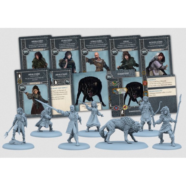 A Song of Ice and Fire - Tabletop Miniatures Game - Stark Heroes II