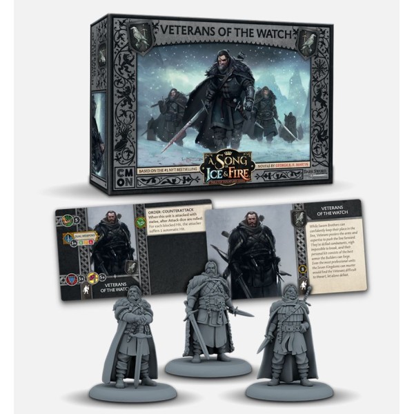 A Song of Ice and Fire - Tabletop Miniatures Game - Night's Watch - Veterans of the Watch