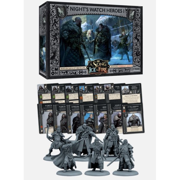 A Song of Ice and Fire - Tabletop Miniatures Game - Night's Watch Heroes #1