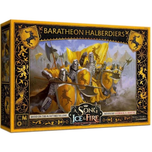 A Song of Ice and Fire - Tabletop Miniatures Game - Baratheon Halberdiers 
